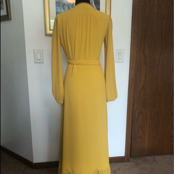Iorane Dress Wrap Mustard - Picture 8 of 11